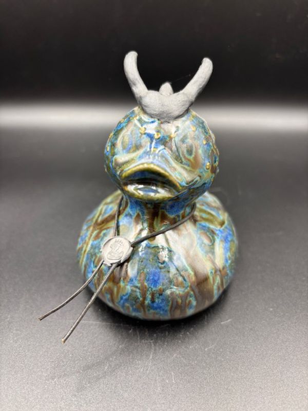 Turkis grønn drage and