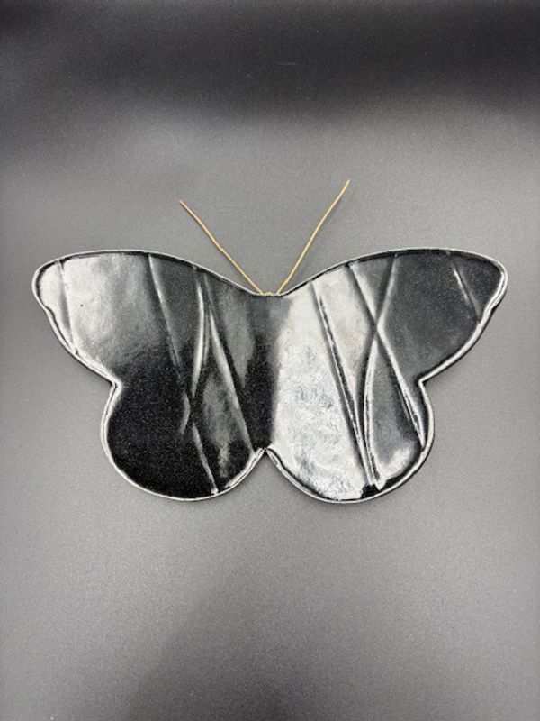 Sommerfugl sort medium