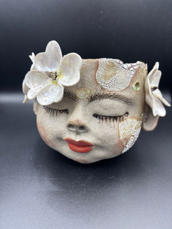 Kunst ansikt stående #27