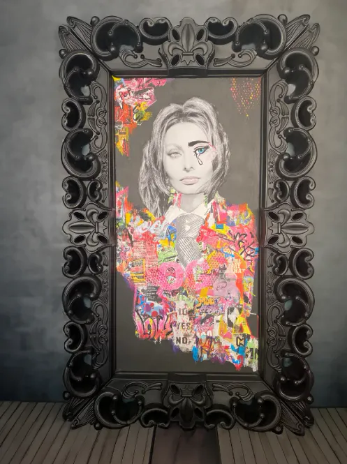 Hovedbilde SOLGT Sophia Loren 100x165 cm original