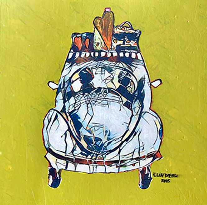 Hovedbilde Boble #III 32x32 cm med ramme