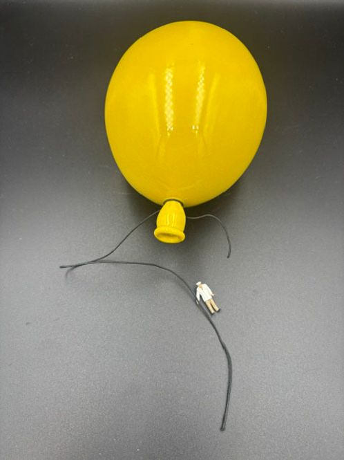 Hovedbilde Keramikk ballong gul #13
