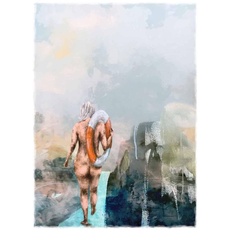 Sommerdager 30x40 cm